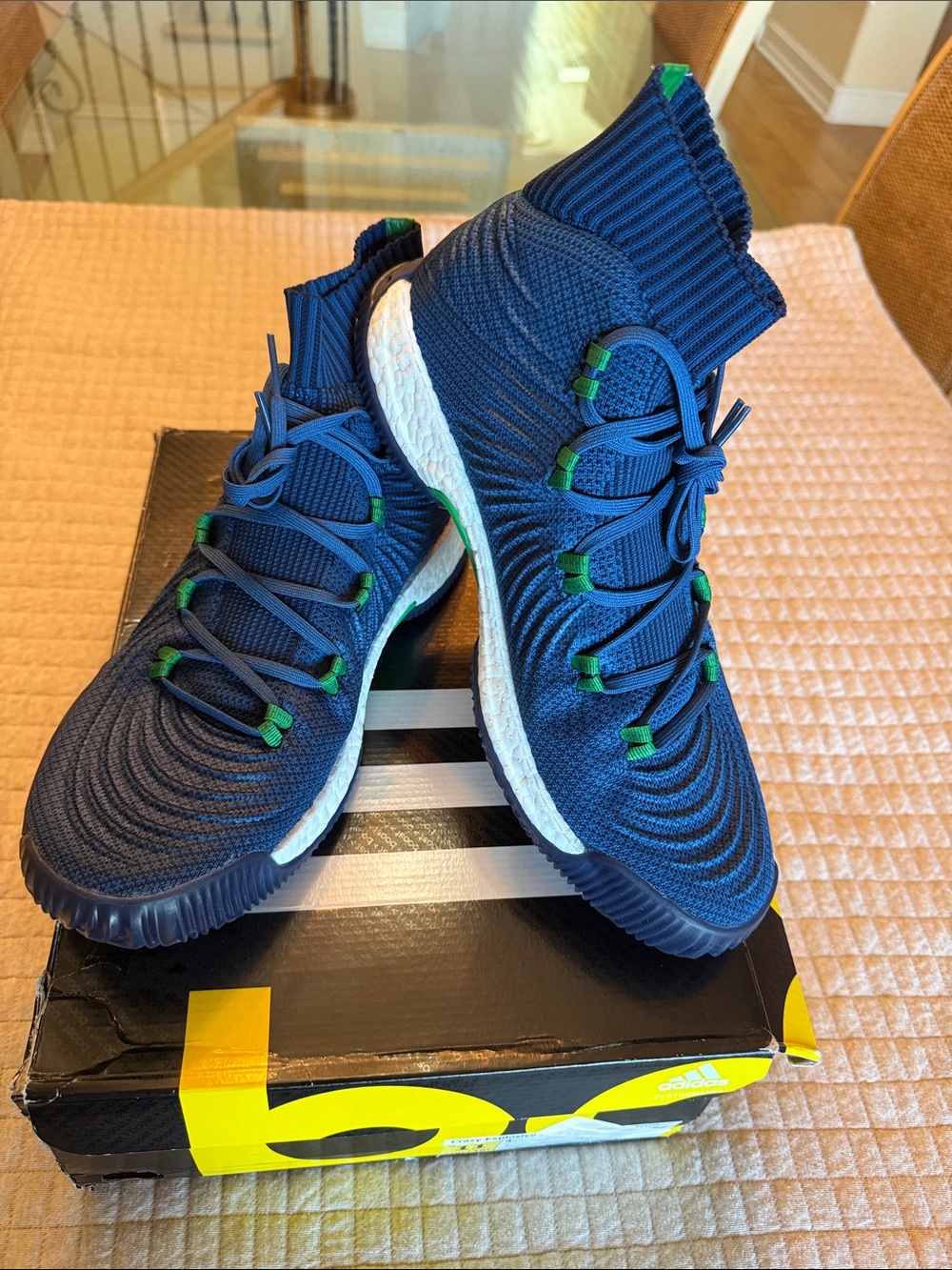 Adidas Crazy Explosive 2017 Primeknit Men’s Basketball Shoe